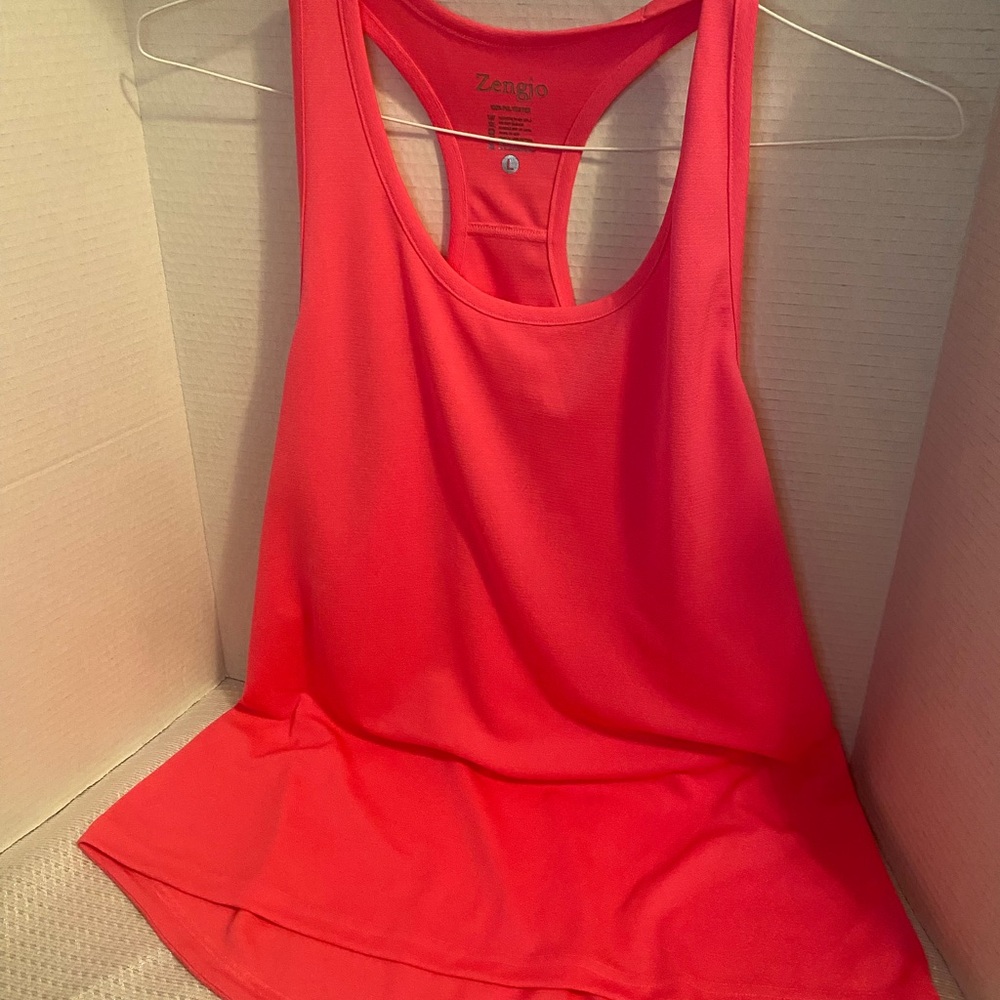 Women's hot pink Tank Top